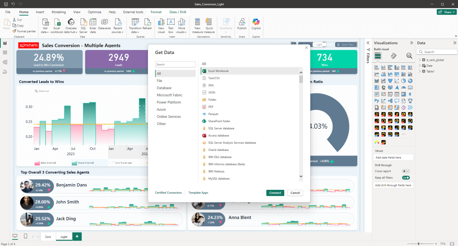 Power BI: Add New Data Sources