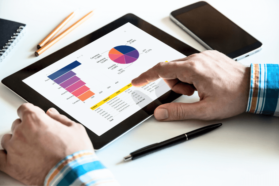 Power BI Pie Chart drillthrough page example