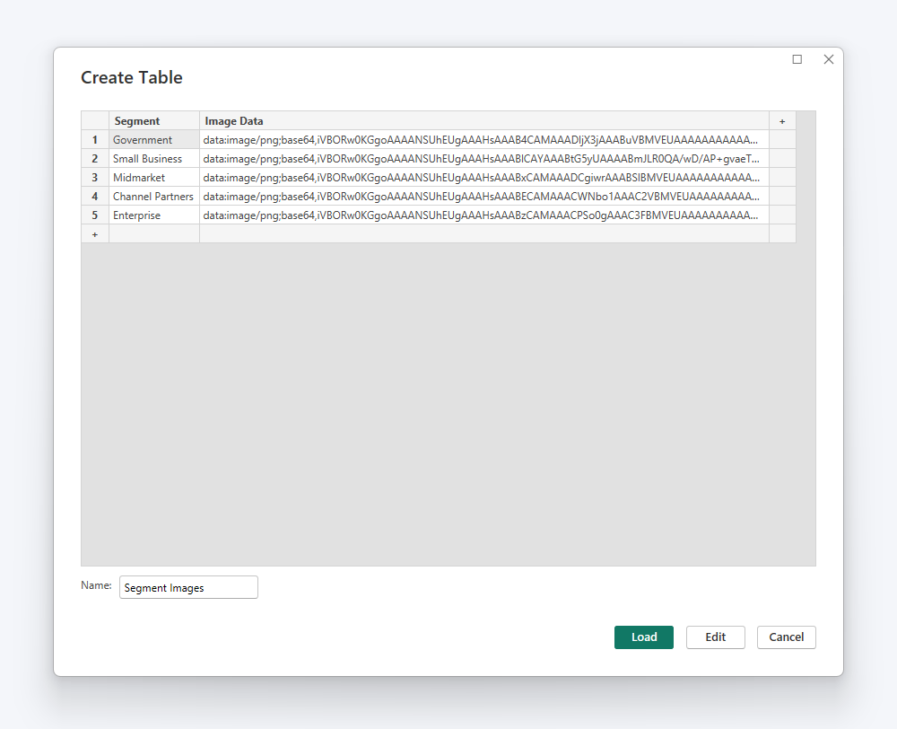 Create Column for Slice Image field