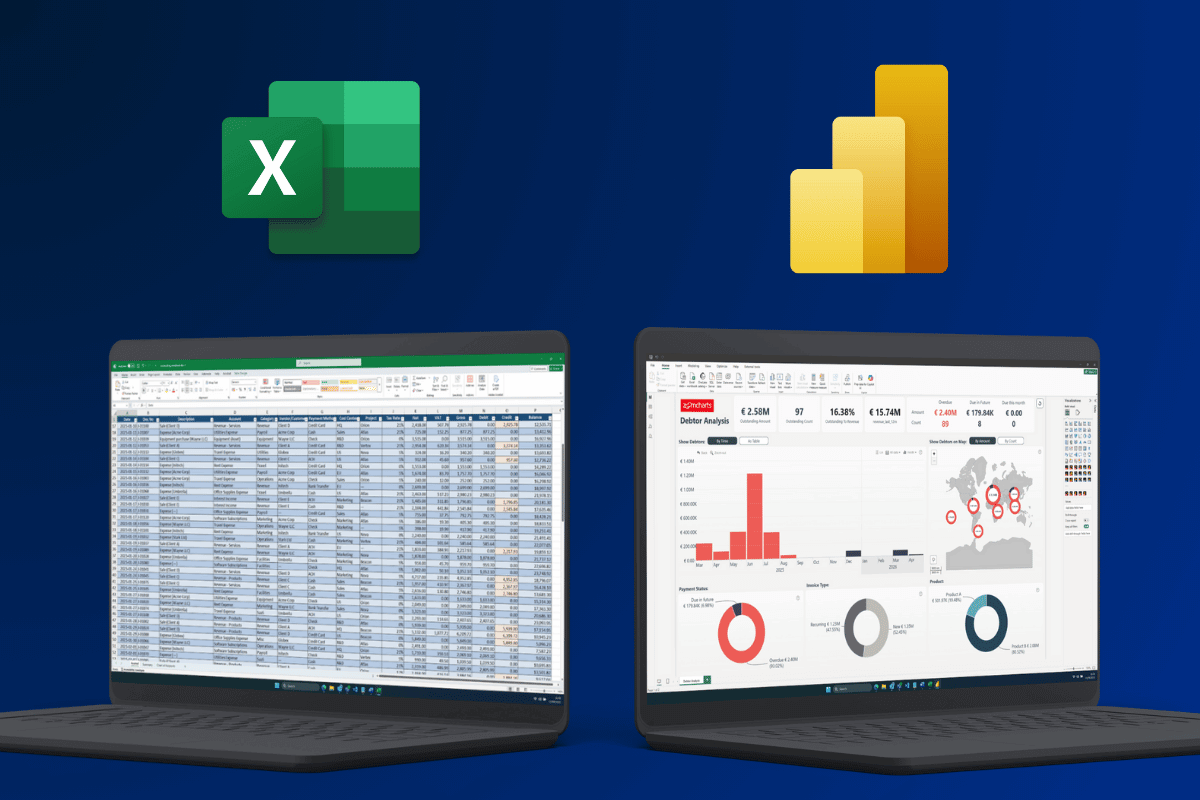 Power BI for financevs. Excel for finance Comparison