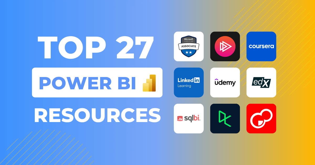 27 Best Power BI Training Resources 2024